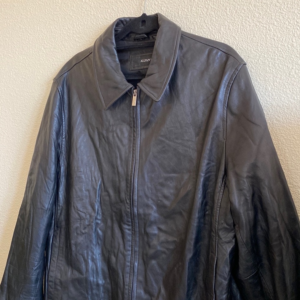 Alfani Soft Leather Collared Jacket - image 2